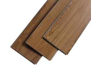 Quality SPC Rigid Click Dry Back Vinyl Plank Flooring Wood Texture With IXPE Foam for sale