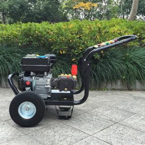 China 9hp 4 Stroke plunger pump gasoline high pressure washer / hot , cold water pressure washer on sale