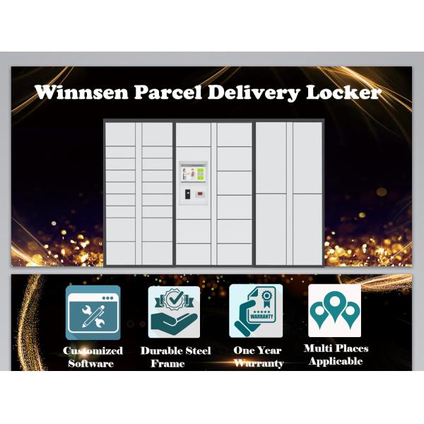 36 Intelligent Indoor Parcel Delivery Lockers , Electronic Express Locker