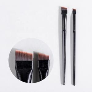 Quality Super Think Private Label Eyebrow Brush Thin Makeup Angled Brush Eyebrow multi-purpose brushes for sale