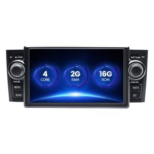 Quality GPS Navigation Fiat Car Stereo Single Din Car Stereo With Touch Screen for sale