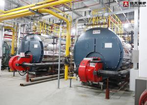 Methane Diesel Oil Fuel Fired Fire Tube Steam Boiler , High Efficiency Condensing Boiler