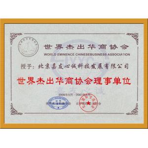 Beijing jiayou xincheng industry and trade co. LTD Certifications