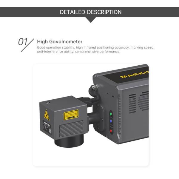3W 5W 10W UV Laser Marking Machine For Flexible Films / Rigid Plastics
