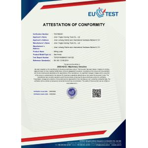 Jinan Hard Bar Carving Tools Co., Ltd. Certifications