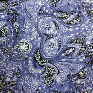 Quality Women Dress Floral Rayon Fabric , 30X30 Yarn Count Rayon Apparel Fabric for sale