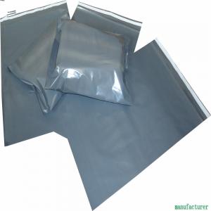Quality Post Office Grey Plastic Mailing Bags 30 - 100MIC Thickness Customized Color for sale