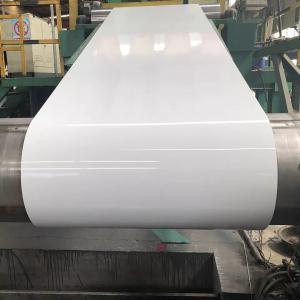 China Z200 Prepainted Galvanized White Color PPGI Steel Coil For Making Whiteboards on sale