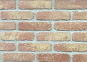 China 5D20-8 Handmade Clay Thin Veneer Brick For House Building Faux Brick Wall on sale