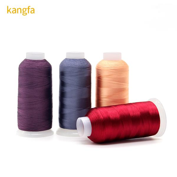 High Tenacity 120d/2 100% Viscose Rayon Embroidery Thread for Embroidery Machine Needs