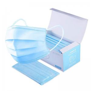 Quality Layer Single Use Surgical Disposable Mask Anti Bacterial 17.5cm*9.5cm Size for sale