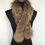 100% Real Natural Raccoon Fur Pelt Detachable Lush Soft For Clothes Hood