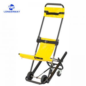 China Simple Medical Stair Stretcher Steel Foldable Manual Disabled Climbing Wheelchair on sale