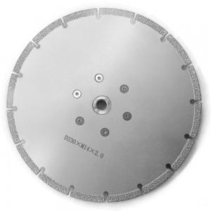 Quality Good Sharpness Diamond Cutting Disc for Stone Cutting Segmented Vacuum Diamond Saw Blade for sale
