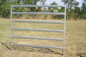 China 1.8 x 2.1MHeavy Duty Used Cattle Yards For Sale Cattle Yard Fencing 6 Oval on sale