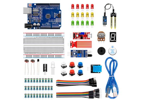 Buy Basic Starter Kit Uno R3 Learn Kit R3 DIY Kit For Arduino at wholesale prices