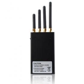 Quality 2400MHz WIFI + 3G / 2G Portable Cell Phone Jammer EST-808HF For Custom for sale