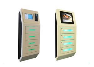 Quality Wall Mounting Phone Charge Station Rental Lockers With 7 Inch Touch Screen for sale