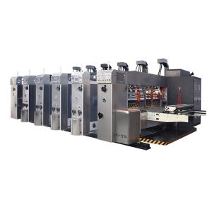 Buy cheap High Speed Flexo Printer Slotter Die Cutter 3 Color Automatic Box Making Machine from wholesalers