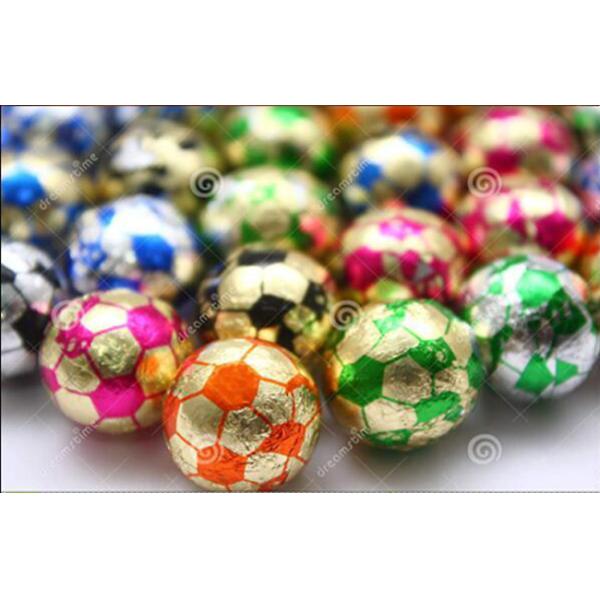 Ball Chocolate Foil Wrapping Machine , Small Scale Flow Wrap Packaging Machine