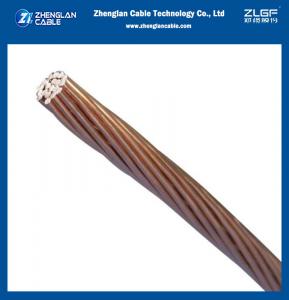 Quality Bare Copper Clad Stranded Grounding Wire Stainless Steel Conductor for sale