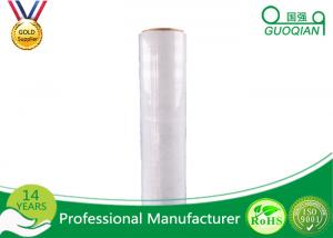 China Cast LLDPE Stretch Wrapping Film / Polyethylene PlasticShrink Stretch Film Jumbo Roll on sale