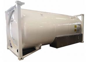 Quality Un T75  Cryogenic Tank Container 24700L ISO Tank For Liquid Oxygen for sale