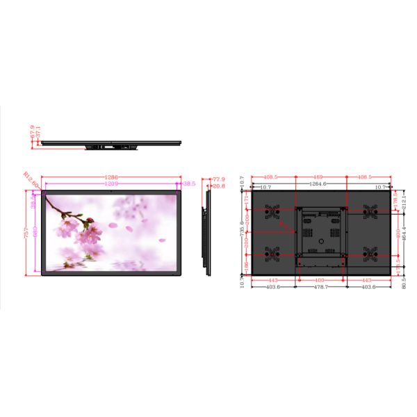 Digital Signage Touch Screen Kiosk 55 Inch Digital Android Standee Infrared PCAP Touch Floor Stand Wall Optional Windows OPS For Supermarket Office