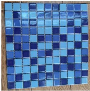 Quality Acid Resistant Glass Marble Mosaic Porcelain Tile 600 X 600mm Customized for sale
