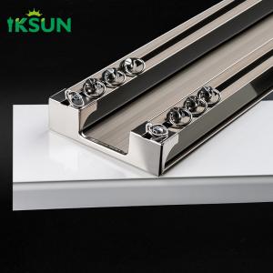 Quality T5 Aluminium Curtain Track Ceiling Mounted Installation for sale
