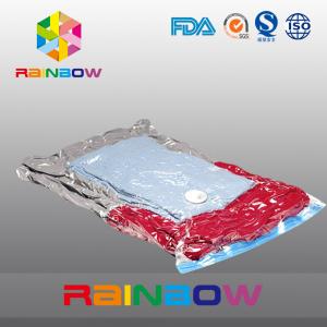 Quality Nylon PE laminated plastic vacuum storage bag for clothes packaging for sale