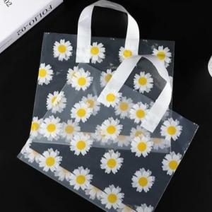 Quality Waterproof Garment Plastic Packaging Bags With Little Daisy Pattern Printing for sale