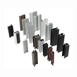 Quality Black Aluminum Frame Casement Window Profiles Tilt And Turn Window Aluminium Frame for sale