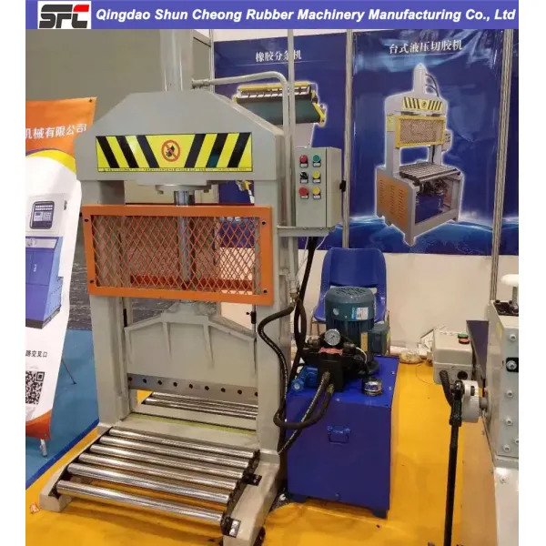 Cutting Force Rubber Bale Cutter CE & ISO Certified Rubber Cutting Machine