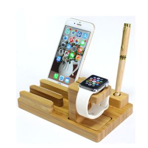 Buy cheap Bamboo USB Output Wooden Phone Charger / Wireless Charging Spot for Apple Watch from wholesalers