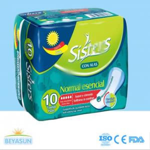 China Hypoallergenic Organic Sanitary Pads Disposal For Ladies Heavy Bleeding on sale