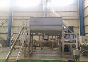 Quality 300L Foodstuff Industry Horizontal Ribbon Blender For Granules And Powder Mixing for sale