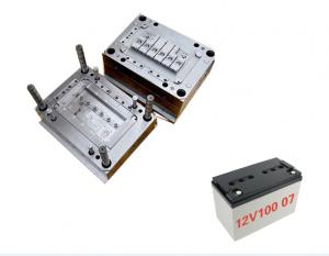 China 12V100 battery Case Injection Molding , Industrial Double Shot Injection Molding on sale