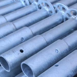Quality Mobile Double Coupler Steel Welded Pipe 0.8mm - 12.75mm Multipurpose Scaffolding Straight Coupler for sale