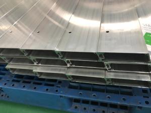 Quality 6063T5 Aluminum CNC Precision Components For Japan Decoration Sun Louver for sale