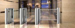 China Entrance Automatic Security Turnstile Barrier Gate With Access Control on sale