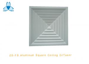 Quality Lattice Ventilation Square Commercial Air Diffusers , Air Diffusers For Drop Ceilings for sale