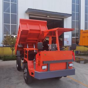 Quality U Type Bucket 73HP Mini Articulated Truck  5 Ton Red Tipper Truck  High Safety for sale