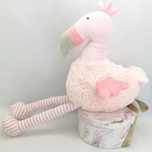 China Popular Gifts Cartoon Plush Toy Soft Doll Kawaii Flamingo Plush Toy on sale