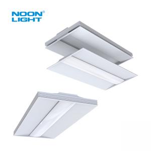 Quality CRI 80 LED Troffer Lights White Powder Painted Steel For Offices for sale