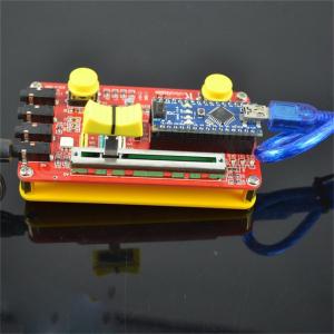 DIY Electronics Scratch Learning Starter Kit for Arduino with Nano V3.0 Acrylic Board Alligator Clip Line