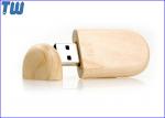 Wooden Tag USB 32GB Thumb Drives Flash Customized Logo Printing