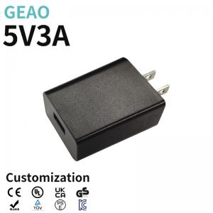 Quality 15W 5V 3A High Speed USB Wall Charger For Home Office Use Wall Outlet Charger for sale