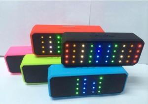 Quality X60 Speaker Wireless Bluetooth speaker with LED light TF card mini music Subwoofers for sale