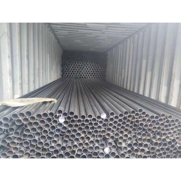 ERW Round Shape Exhaust Pipe Welded Steel Cold Drawn